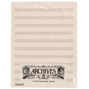 Archives Manuscript Paper Pad 10 Stave D'Addario &Co. Inc Accessories for sale canada