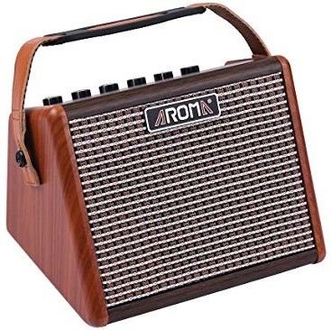 AROMA AG-15A 15W Portable Acoustic Guitar Amplifier Aroma Guitar Accessories for sale canada