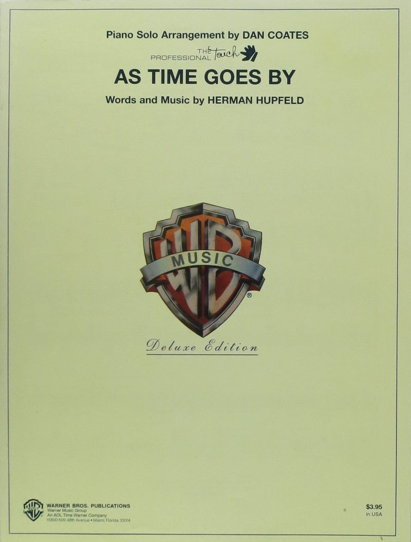 As Time Goes By Default Warner Bros Publication Music Books for sale canada