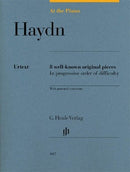 At The Piano Haydn 8 Well-Known Original pieces Urtext Hal Leonard Corporation Music Books for sale canada