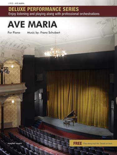 Ave Maria Deluxe Performance Edition with CD Mayfair Music Music Books for sale canada