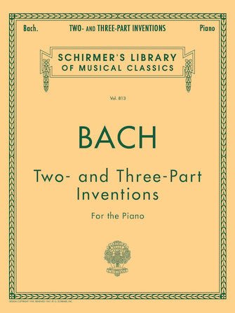 BACH 15 TWO- AND THREE-PART INVENTIONS Hal Leonard Corporation Music Books for sale canada