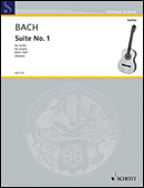 Bach - Suite No. 1, BWV 1007 Guitar Solo Hal Leonard Corporation Music Books for sale canada