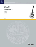 Bach - Suite No. 1, BWV 1007 Guitar Solo Hal Leonard Corporation Music Books for sale canada