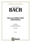 Bach, Two and Three- Part Inventions Alfred Music Publishing Music Books for sale canada