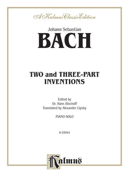 Bach, Two and Three- Part Inventions Alfred Music Publishing Music Books for sale canada