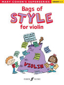 Bags of Style for Violin, Grade 2-3 Default Alfred Music Publishing Music Books for sale canada