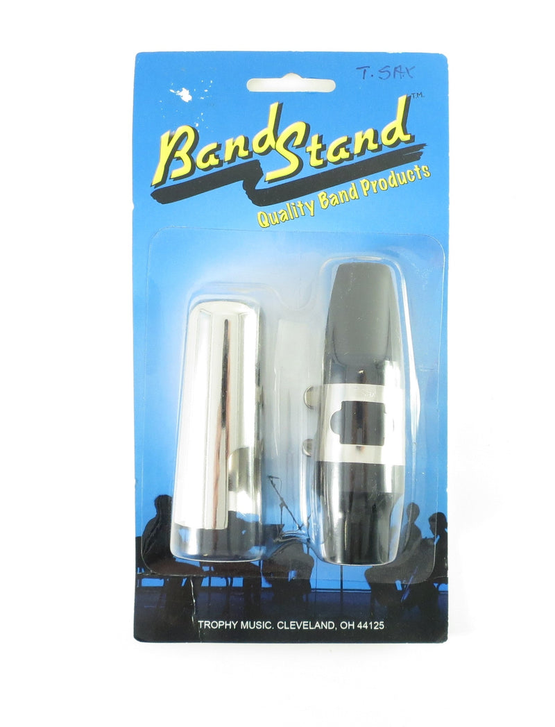 BandStand Tenor Sax Mouthpiece with Cap & Ligature (Nickel) Kit Tenor Sax BandStand Accessories for sale canada