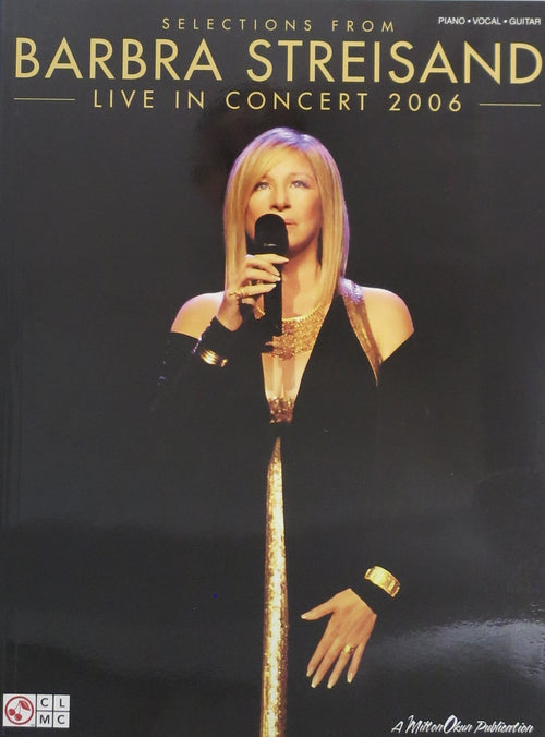 Barbra Streisand Live in Concert 2006 Hal Leonard Corporation Music Books for sale canada