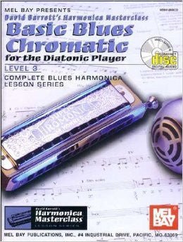 Basic Blues Chromatic for the Diatonic Player Level 3 (Book & CD) Mel Bay Publications, Inc. Music Books for sale canada