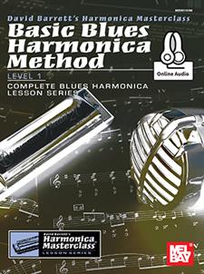 Basic Blues Harmonica Method Level 1 (Book + Online Audio) Mel Bay Publications, Inc. Music Books for sale canada