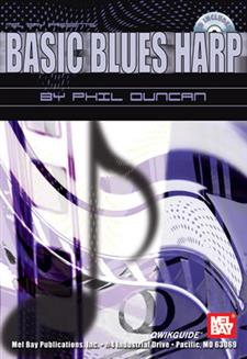 Basic Blues Harp (Book/CD Set) Mel Bay Publications, Inc. Music Books for sale canada