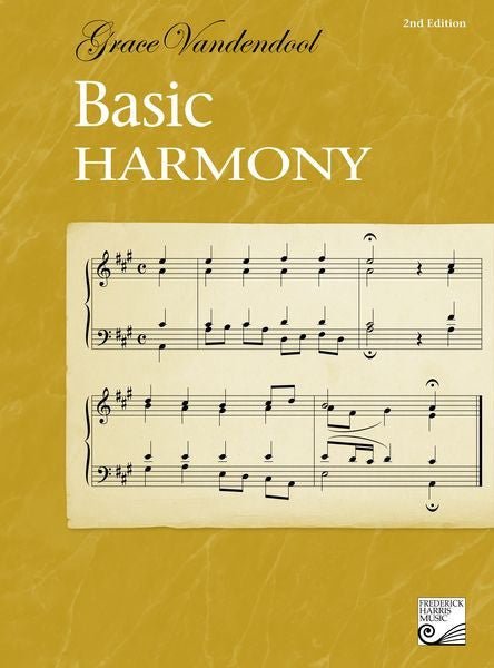 Basic Harmony, 2nd Edition Default Frederick Harris Music Music Books for sale canada