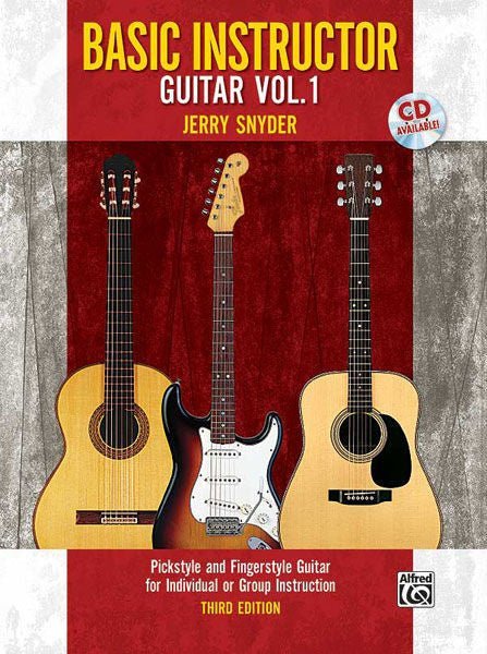 Basic Instructor Guitar Volume 1 Default Alfred Music Publishing Music Books for sale canada