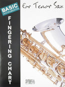 Basic Instrumental Fingering Chart for Tenor Sax Santorella Publications Music Books for sale canada