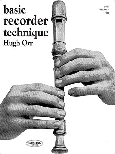 Basic Recorder Technique Book 1, Alto Mayfair Music Music Books for sale canada