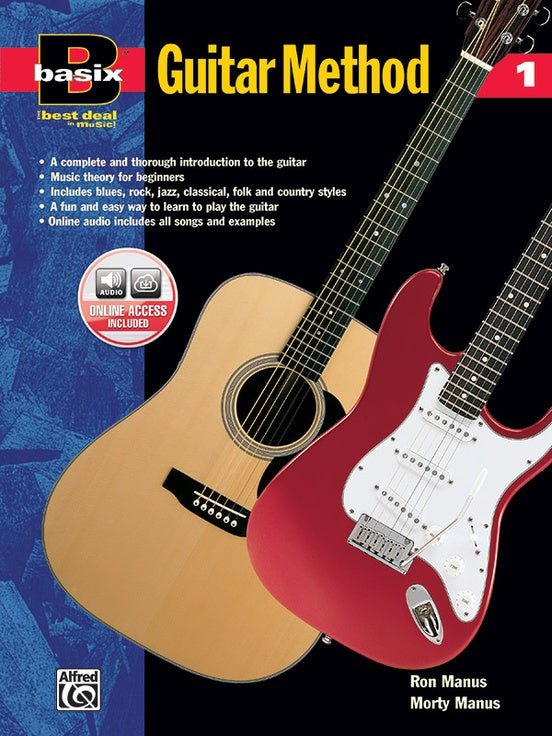 Basix®: Guitar Method, Book 1 Book & Online Access Alfred Music Publishing Music Books for sale canada