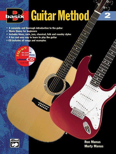 Basix®: Guitar Method, Book 2 (Book & CD) Default Alfred Music Publishing Music Books for sale canada