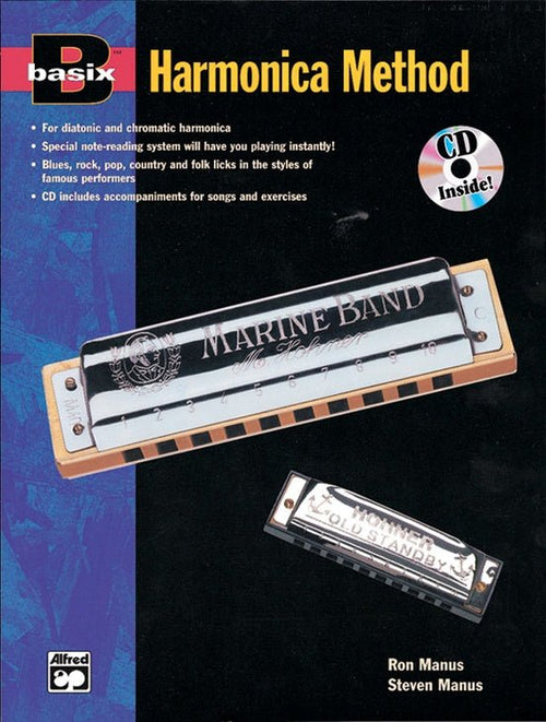 Basix®: Harmonica Method Default Alfred Music Publishing Music Books for sale canada