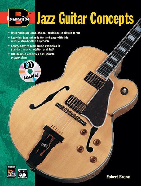 Basix®: Jazz Guitar Concepts (Book & CD) Alfred Music Publishing Music Books for sale canada