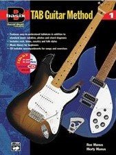 Basix®: TAB Guitar Method, Book 1 Book & CD Alfred Music Publishing Music Books for sale canada