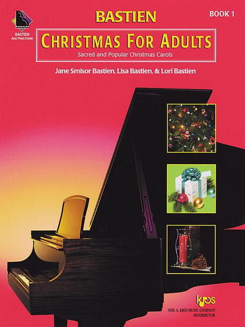 Bastien Christmas For Adults, Book 1 (Book & CD) Kjos (Neil A.) Music Co ,U.S. Music Books for sale canada