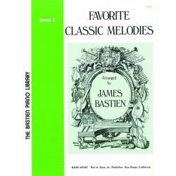 Bastien, Favorite Classic Melodies Level 3 Neil A. Kjos Music Company Music Books for sale canada