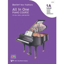 Bastien New Traditions: All In One Piano Course Level 1A Neil A. Kjos Music Company Music Books for sale canada