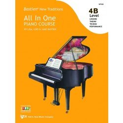 Bastien New Traditions: All In One Piano Course Level 4B Neil A. Kjos Music Company Music Books for sale canada