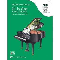 Bastien New Traditions: All In One Piano Course Level 3B Neil A. Kjos Music Company Music Books for sale canada