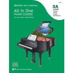 Bastien New Traditions: All In One Piano Course Level 3A Neil A. Kjos Music Company Music Books for sale canada