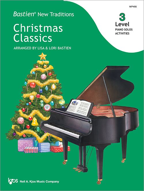 Bastien New Traditions: Christmas Classics - Level 3 Kjos (Neil A.) Music Co ,U.S. Music Books for sale canada