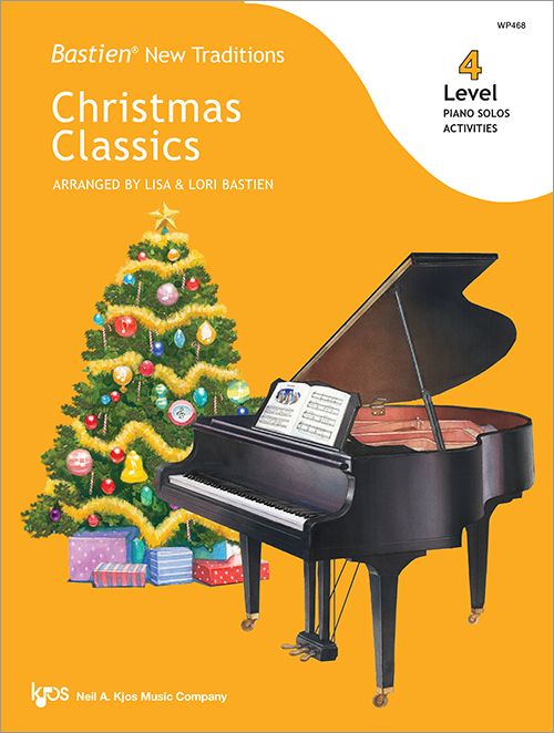 Bastien New Traditions: Christmas Classics - Level 4 Kjos (Neil A.) Music Co ,U.S. Music Books for sale canada