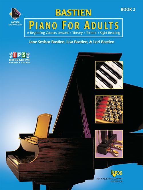 Bastien Piano For Adults, Book 2 (Book & IPS) Neil A. Kjos Music Company Music Books for sale canada