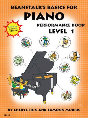 Beanstalk's Basics for Piano, Performance Book, Book 1 Default Hal Leonard Corporation Music Books for sale canada