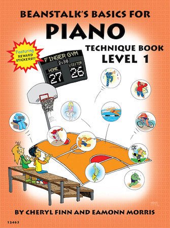 Beanstalk's Basics for Piano, Technique Book, Book 1 Default Hal Leonard Corporation Music Books for sale canada