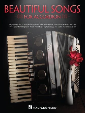 BEAUTIFUL SONGS FOR ACCORDION Hal Leonard Corporation Music Books for sale canada