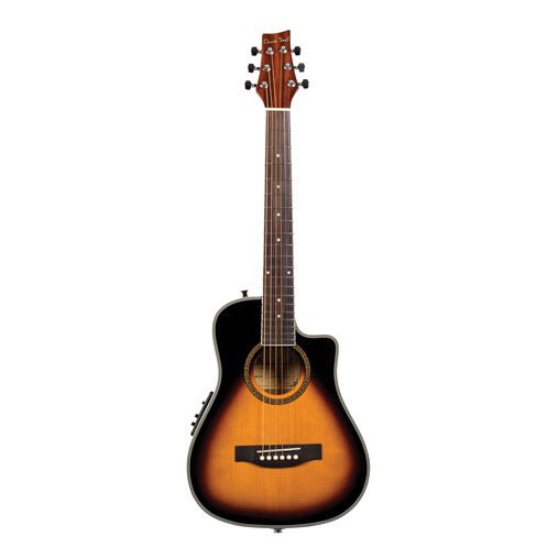 Beaver Creek BCRB501CE Travel Size Acoustic-Electric Guitar Vintage Sunburst Beaver Creek Guitar for sale canada