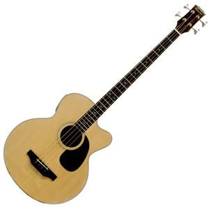 BeaverCreek Acoustic Bass BCB05CE Guitar Tan BeaverCreek Guitar for sale canada