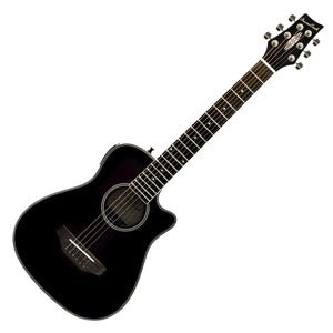 BeaverCreek BCRB501CE Travel Size Acoustic-Electric Guitar Black BeaverCreek Guitar for sale canada