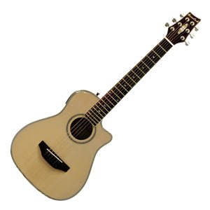 BeaverCreek BCRB501CE Travel Size Acoustic-Electric Guitar Natural BeaverCreek Guitar for sale canada