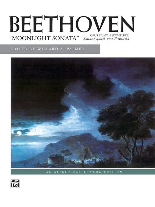 Beethoven: Moonlight Sonata, Opus 27, No. 2 (Complete) Alfred Music Publishing Music Books for sale canada