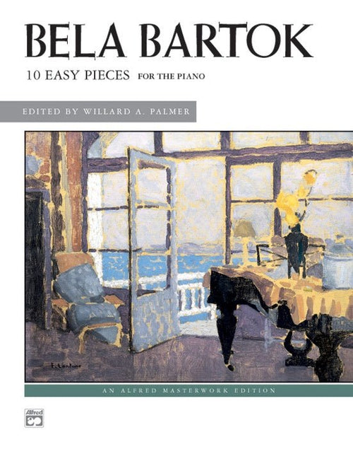 Bela Bartok, 10 Easy Pieces Alfred Music Publishing Music Books for sale canada