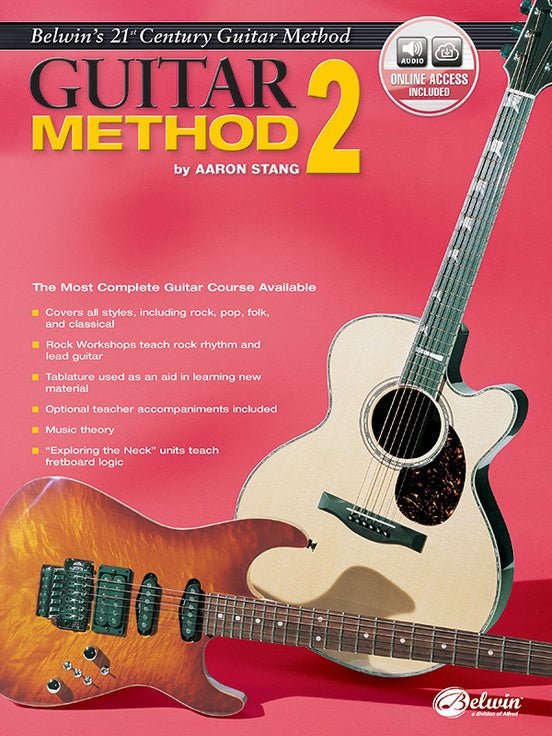 Belwin's 21st Century Guitar Method, Level 2 Book & Online Access Alfred Music Publishing Music Books for sale canada