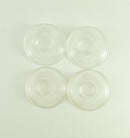 Benchworld Caster Cups Upright Piano Set of 4 Clear Plastic Benchworld Piano Accessories for sale canada