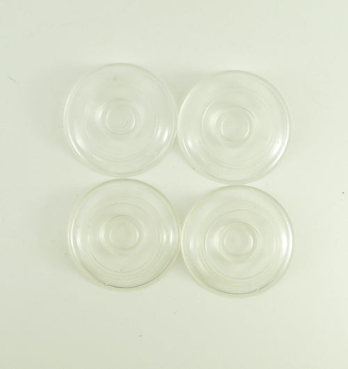 Benchworld Caster Cups Upright Piano Set of 4 Clear Plastic Benchworld Piano Accessories for sale canada