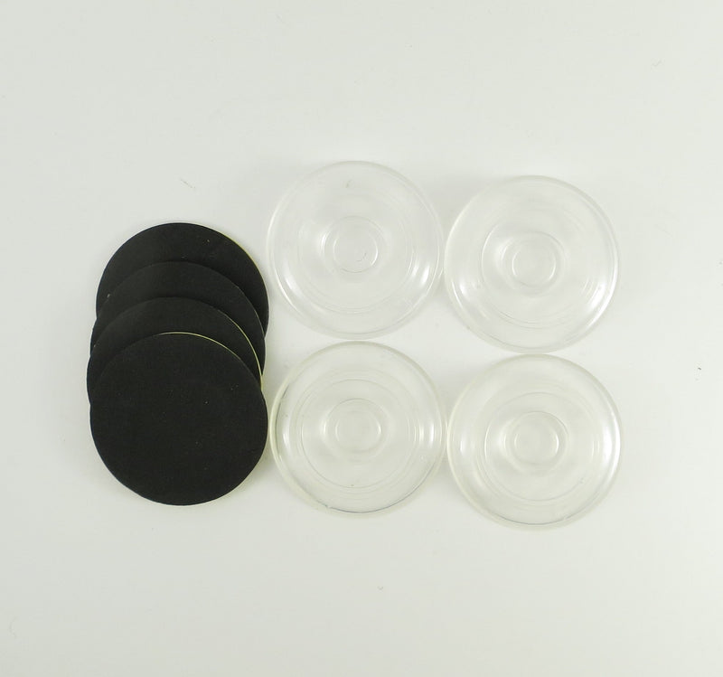 Benchworld Caster Cups Upright Piano Set of 4 Clear Plastic Benchworld Piano Accessories for sale canada