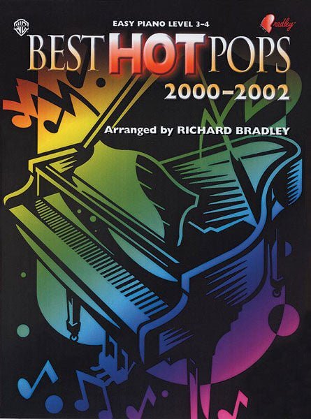 Best Hot Pops 2000-2002, Easy Piano Default Alfred Music Publishing Music Books for sale canada