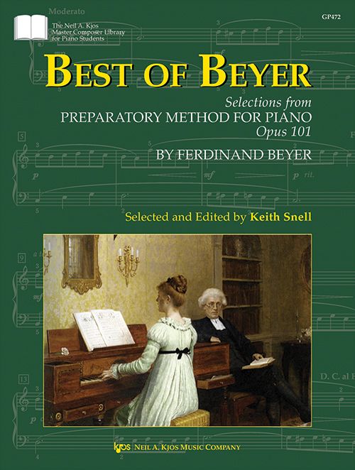 Best of Beyer - Selections from Preparatory Method For Piano Opus. 101 Kjos (Neil A.) Music Co ,U.S. Music Books for sale canada