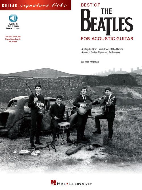 Best of the Beatles for Acoustic Guitar Online Access Default Hal Leonard Corporation Music Books for sale canada